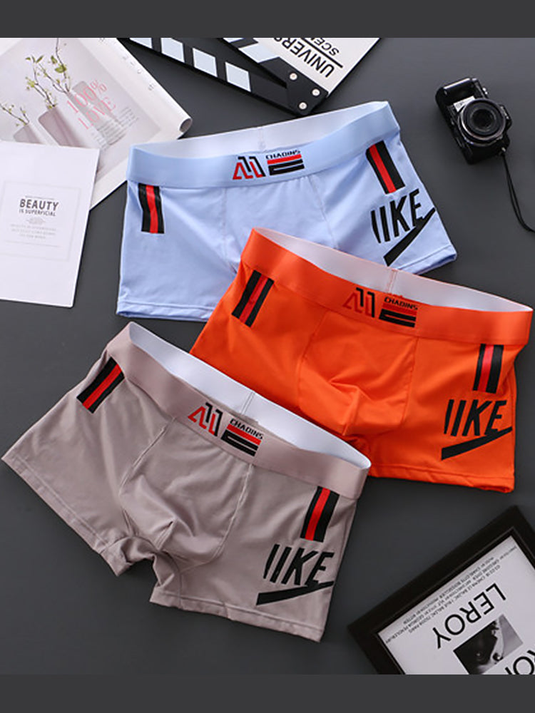 Breathable Cotton Fabric Trunks for Men
