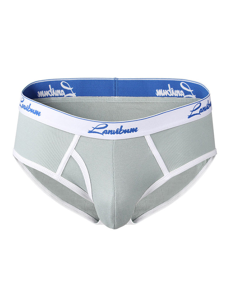 メンズ スレッドコットンポーチブリーフ 2枚組