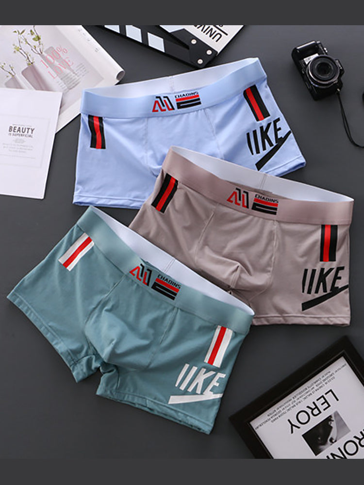 Breathable Cotton Fabric Trunks for Men