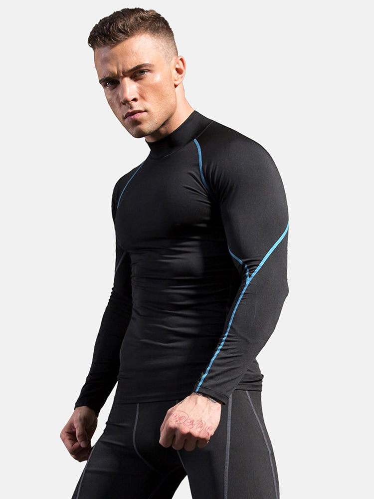Men's Quick Dry Stretch Sports Long Sleeve