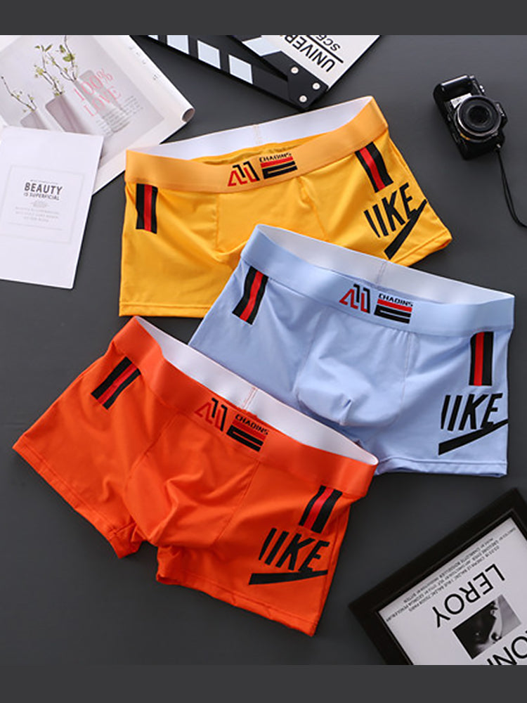 Breathable Cotton Fabric Trunks for Men