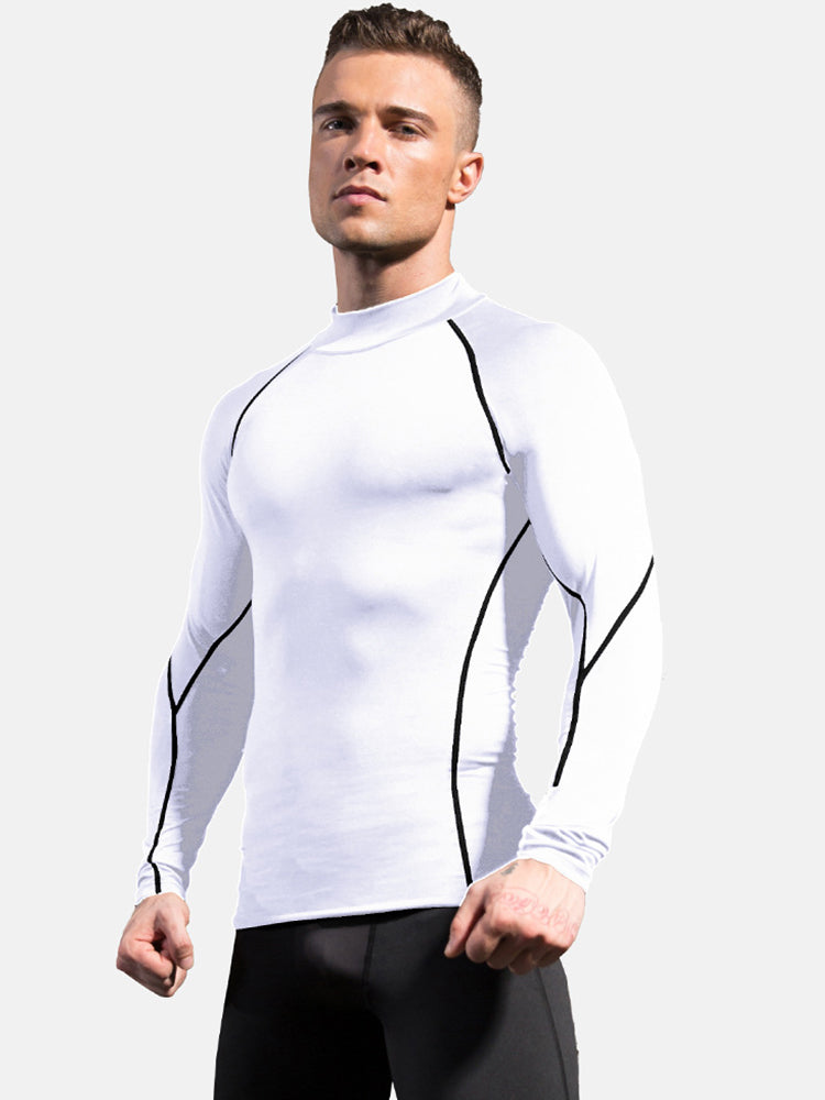 Men's Quick Dry Stretch Sports Long Sleeve