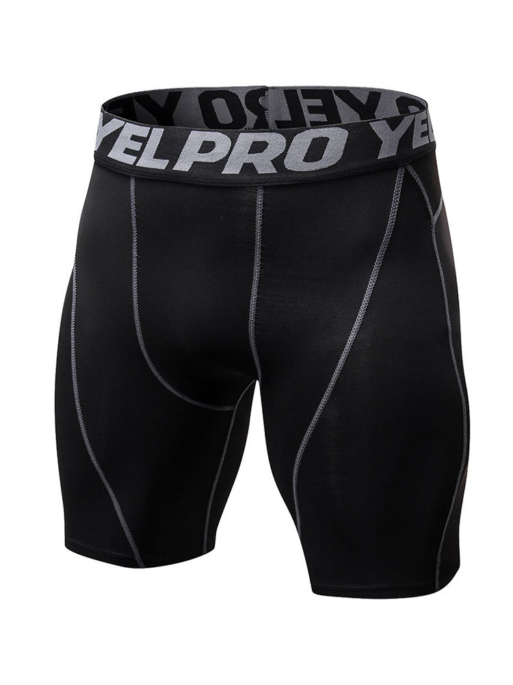 Men's Simple Tight Shorts
