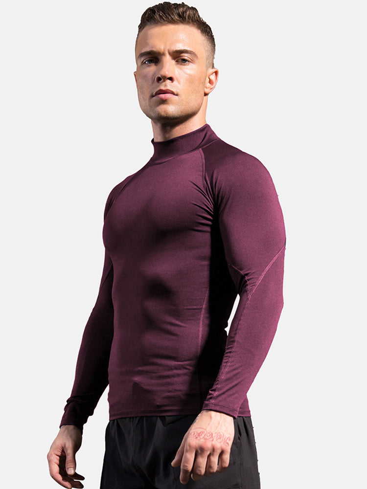 Men's Quick Dry Stretch Sports Long Sleeve