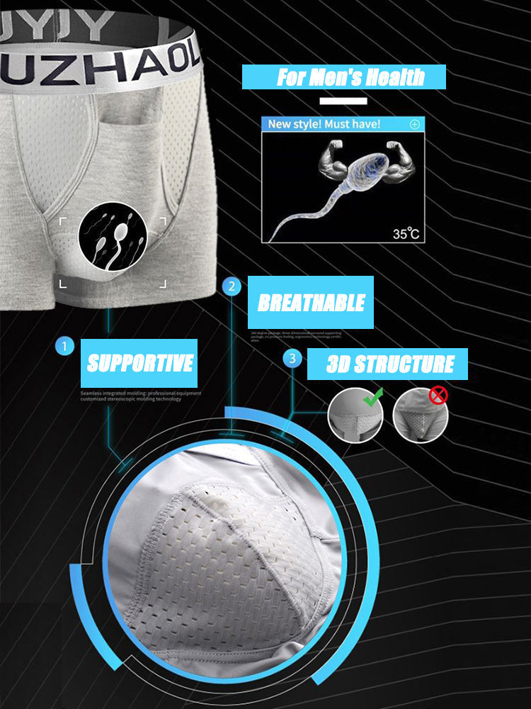 3パック 分離型ポーチ メンズ下着