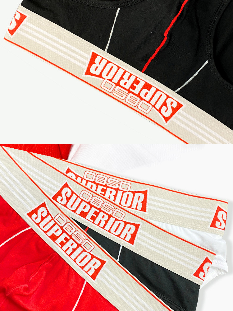 メンズ 伸縮性ウエストバンド ローライズ ポーチブリーフ