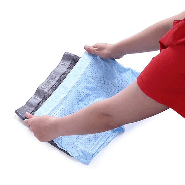 メンズ メッシュ 薄手 アイスシルク 下着 3点セット