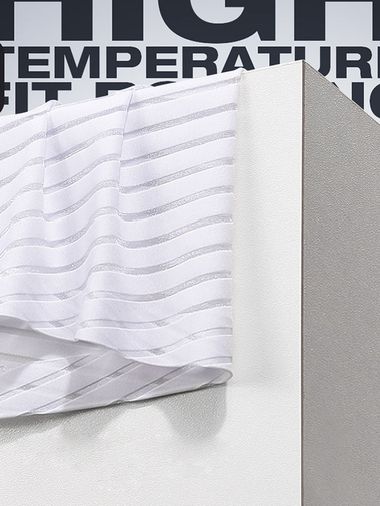 2 Pack Silk Striped Men's Super Thin Underwear