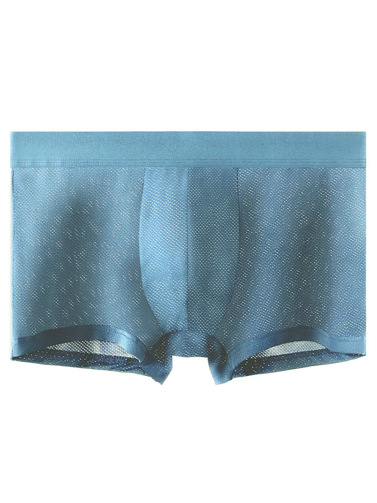 4 Pack Men's Thin Ultra Breathable Mesh Trunks