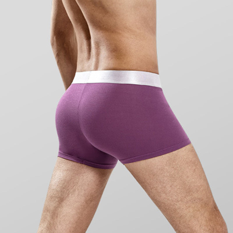 メンズ モダール 個包装 ボクサーブリーフ 4枚セット