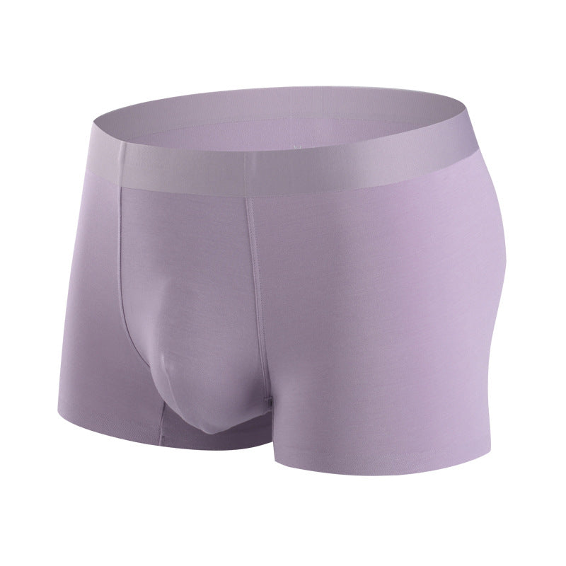 快適なプレーンモダールボクサーブリーフ。男性用快適な下着。