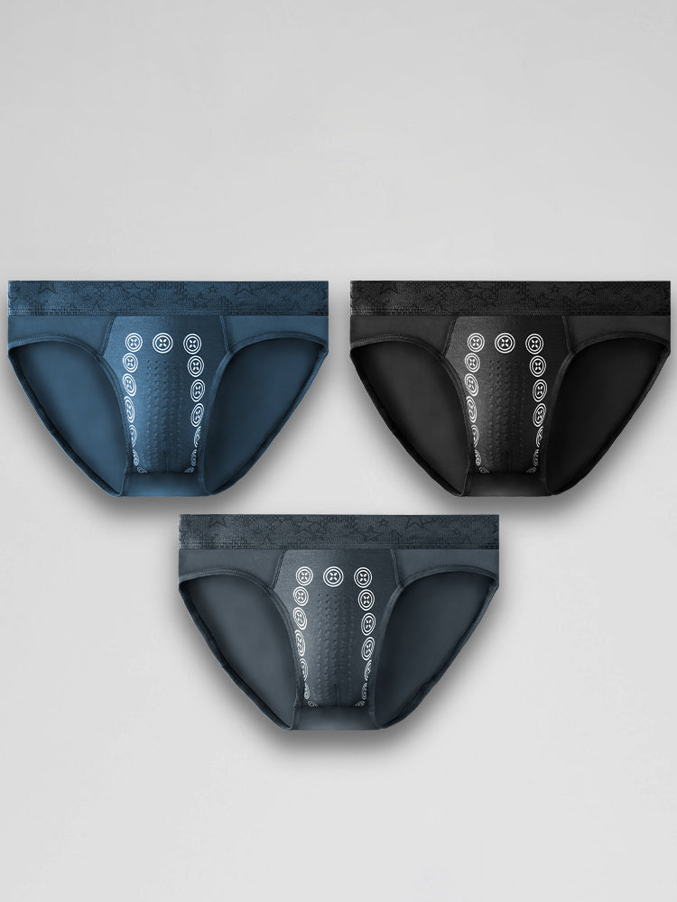 アニオンピットマッサージ通気性ブリーフ下着