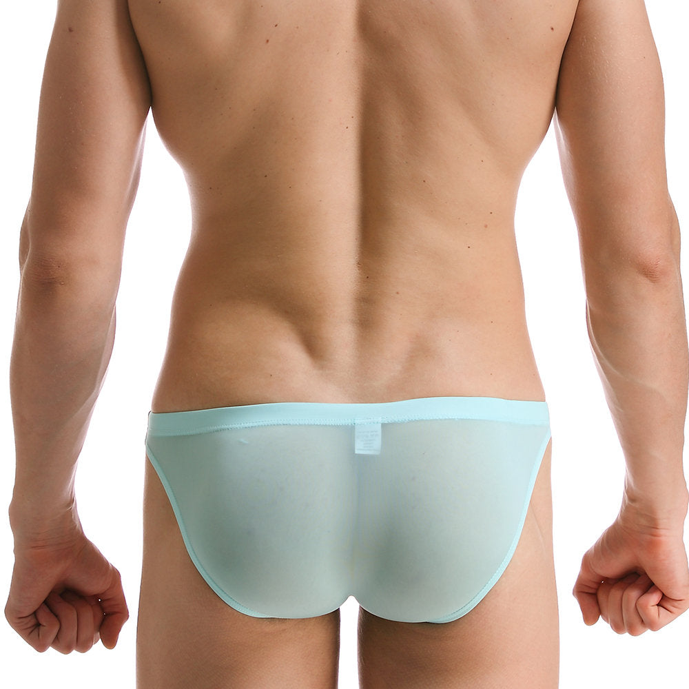 Low Waist Ice Silk Transparent Seamless Underwear