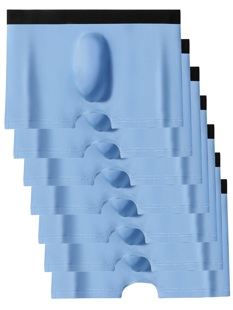 7 Pack Ball Support Seamless Men's Trunks