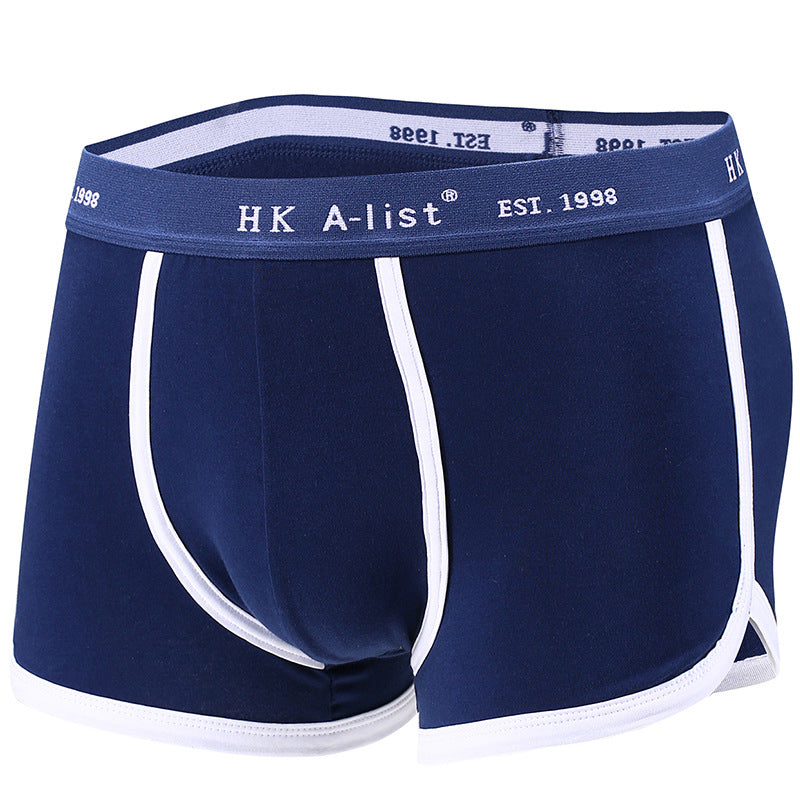 Men's Cotton Mid-rise Boxer Briefs