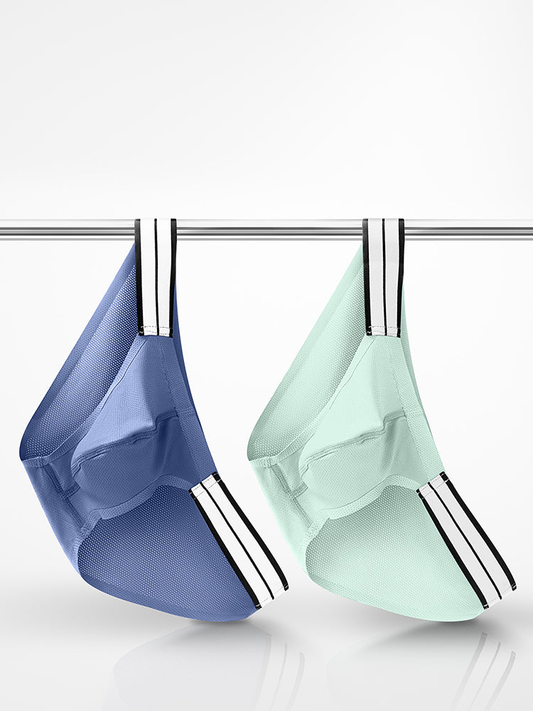 メンズ 通気性アイスタッチ アスレチックブリーフ 3枚組