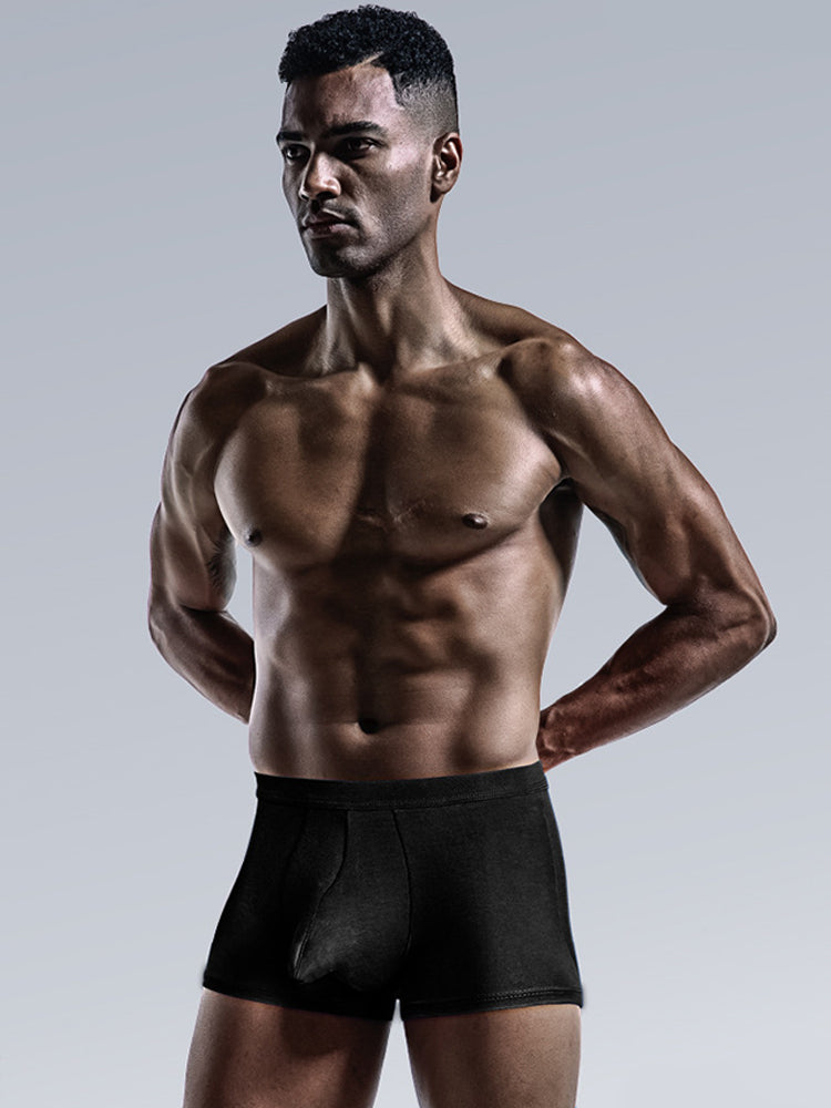 3 Pack Men's Separate Sexy Free Stretch Trunks