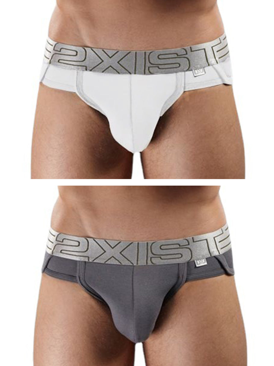 2 Pack Men's Lift No-Show Briefs