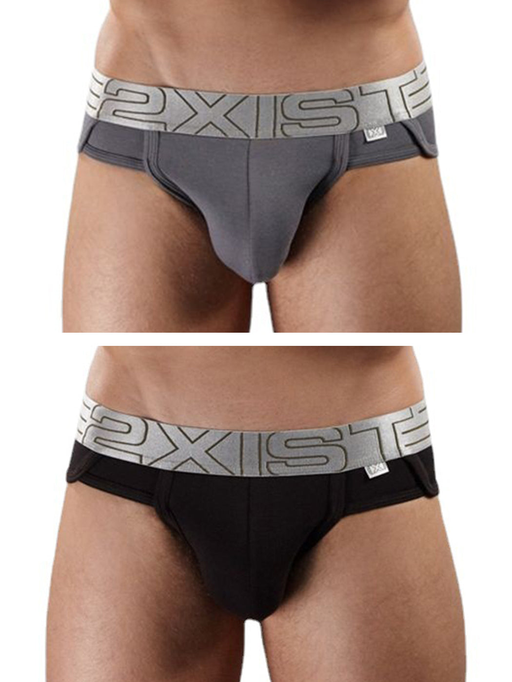 2 Pack Men's Lift No-Show Briefs