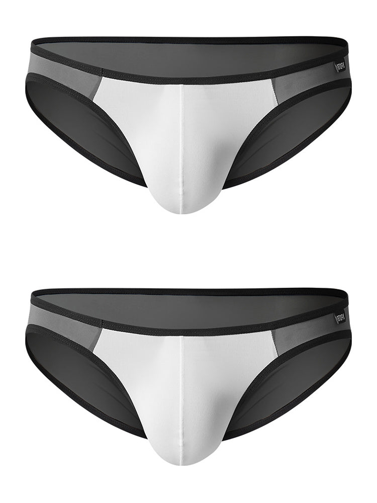 Men's Thin Low-rise Breathable Large Pouch Briefs