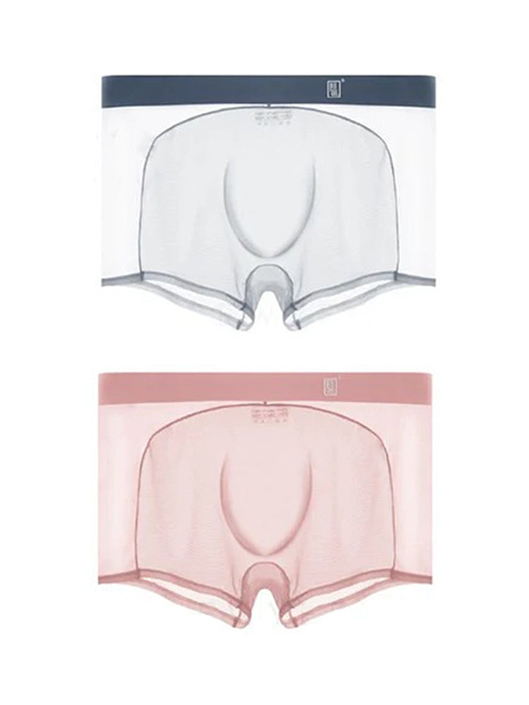 Men's Mesh Panelled Ultra-Thin Boxer Briefs