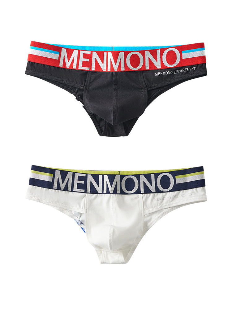 2-pack Men's Sexy Slim Fit Fashion U-convex Bikini