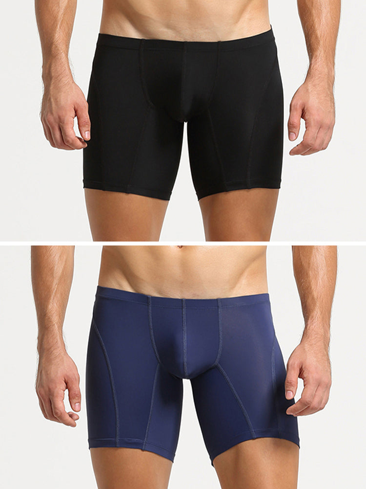 メンズUポーチローライズボクサーブリーフ2枚組