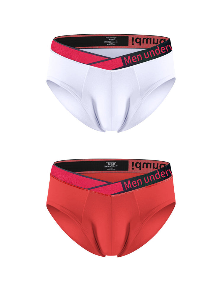2 Pack Men's V Waistband Modal Briefs