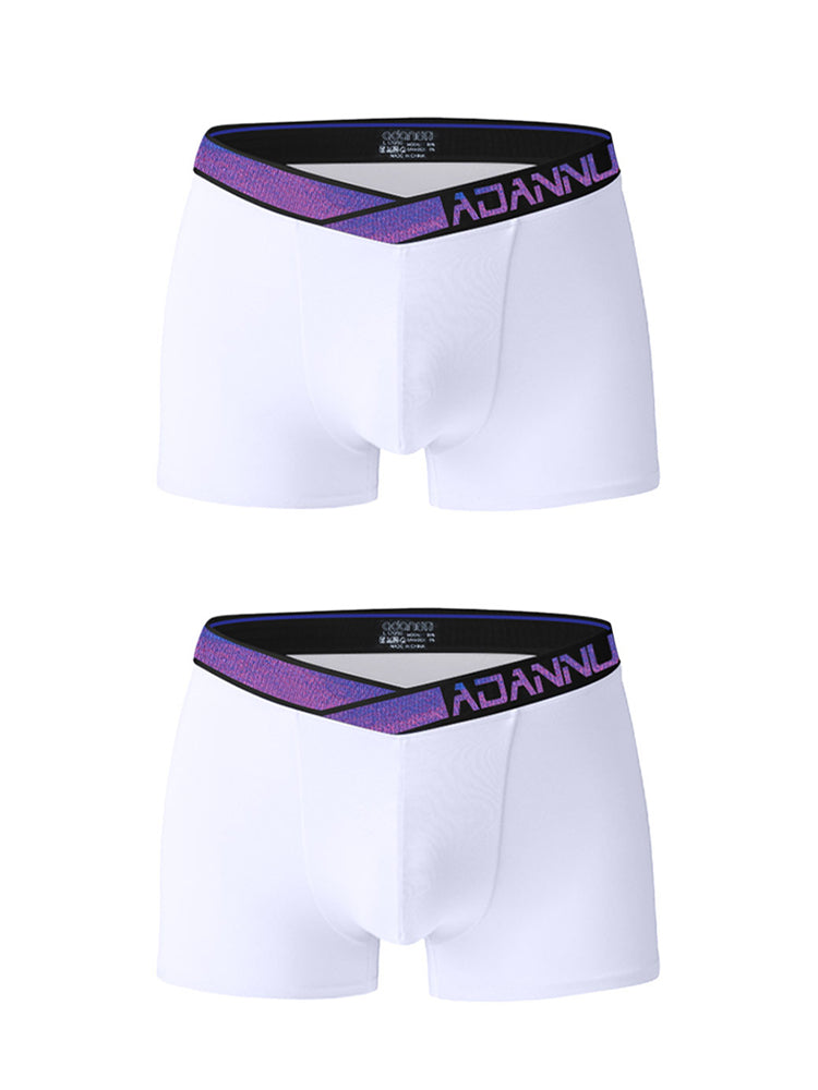 2-pack Men's Loose Blue Classic Boxer Briefs