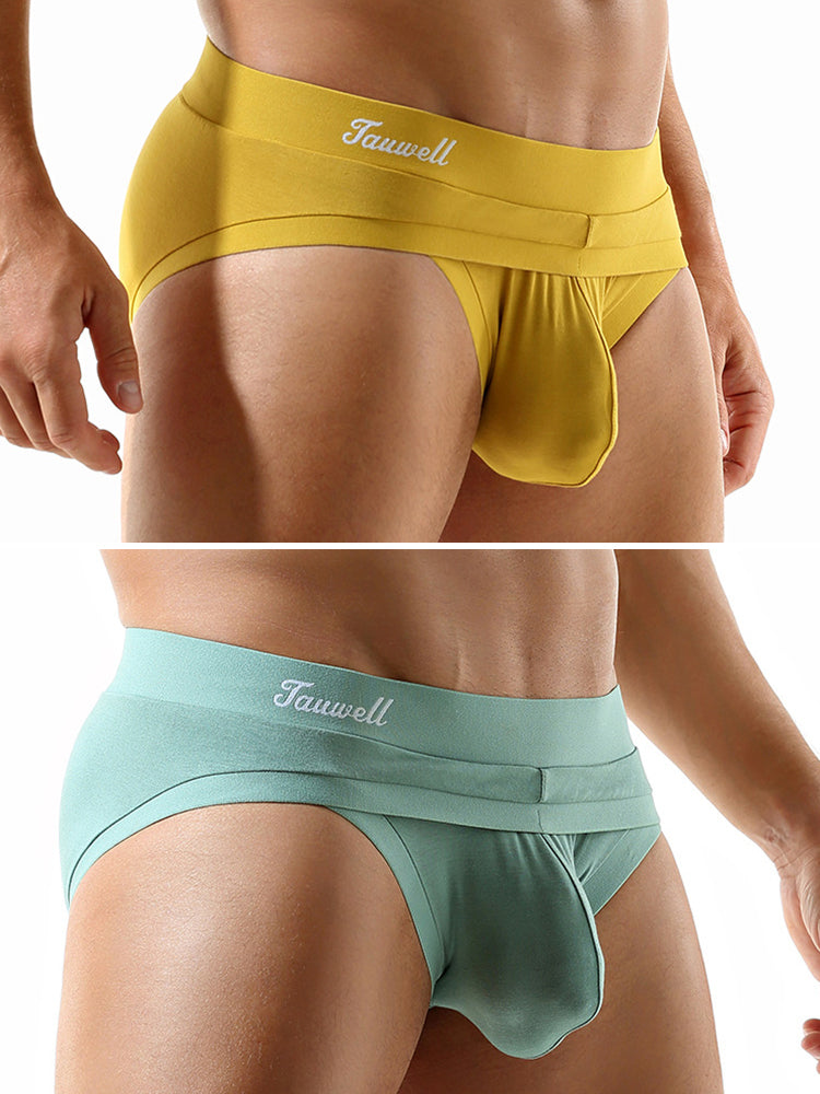 2-pack Men's Sexy U-shaped Pouch Briefs