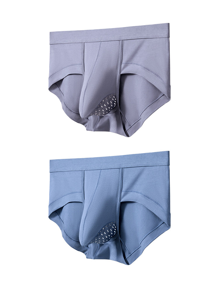 メンズセクシーセパレートモダールブリーフ2枚組