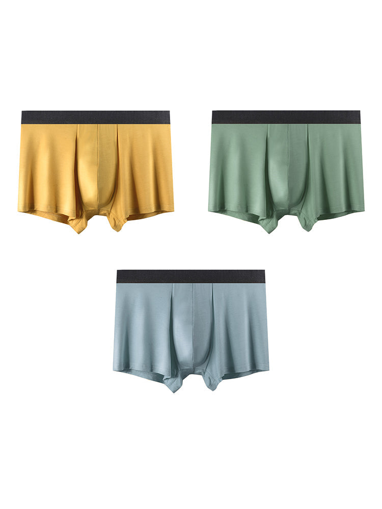 3-pack Men's Sports Antibacterial Graphene Boxer Shorts