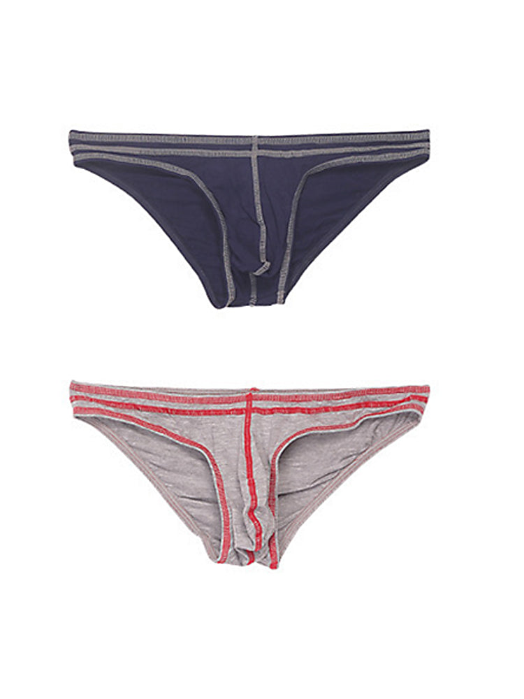 2 Pack Men's Sexy U Convex Pouch Bikini