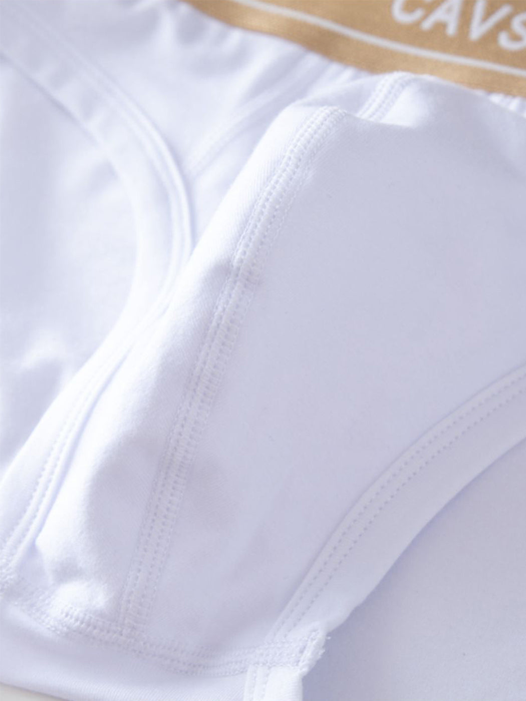 メンズ コットン セクシー U字凸デザイン ブリーフ＆トランクス 2枚組