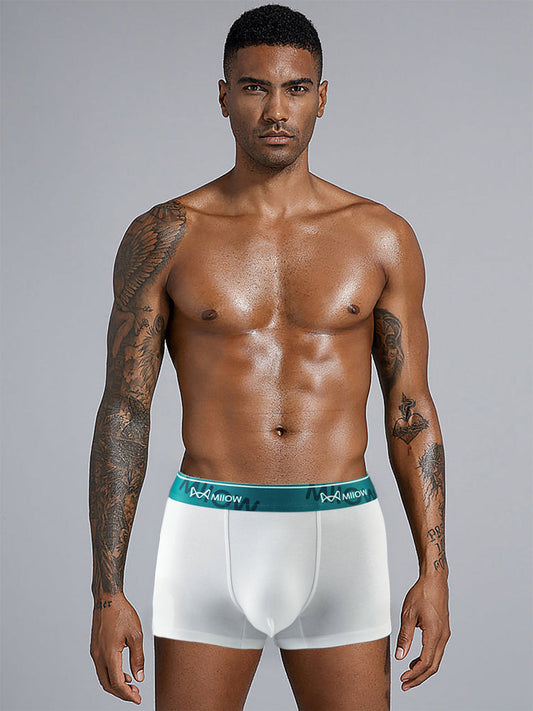 Men's U Convex Pouch Breathable Cotton Trunks