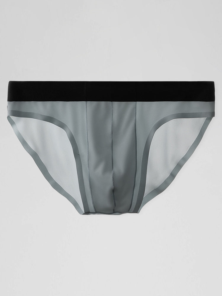 4 Pack Ice Silk Seamless Men's Briefs