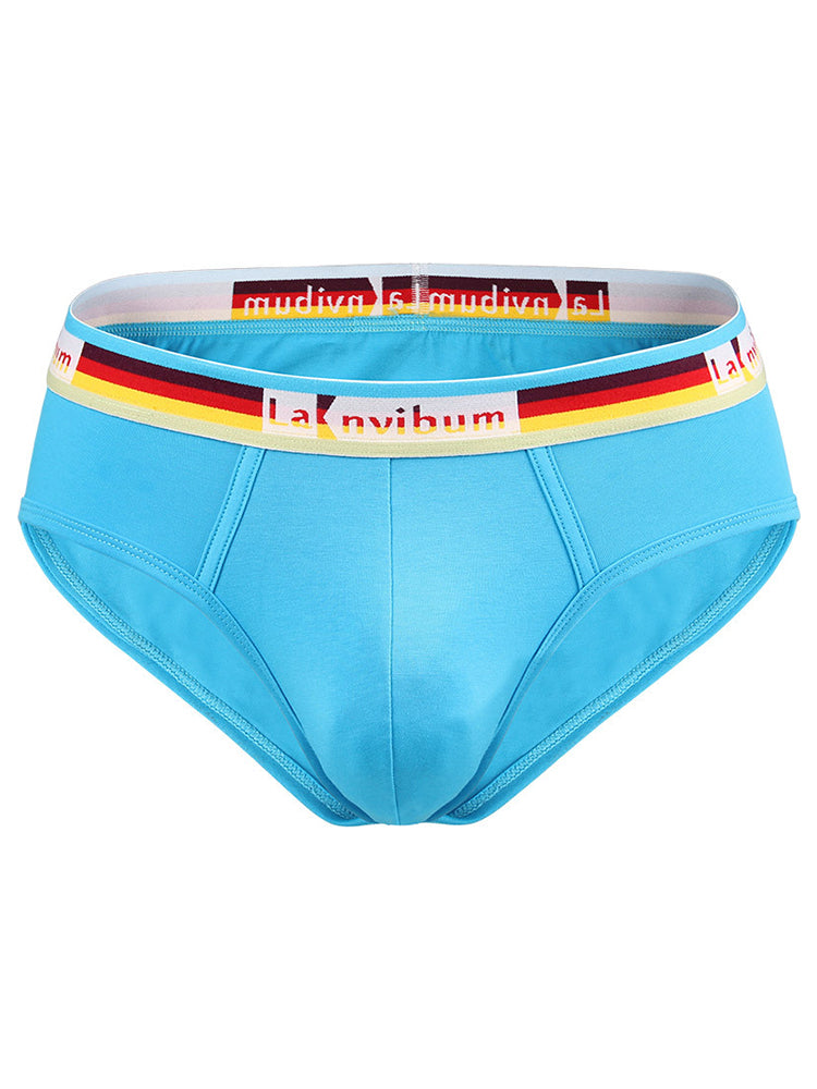2 Pack Men's U Pouch Rainbow Pride Briefs
