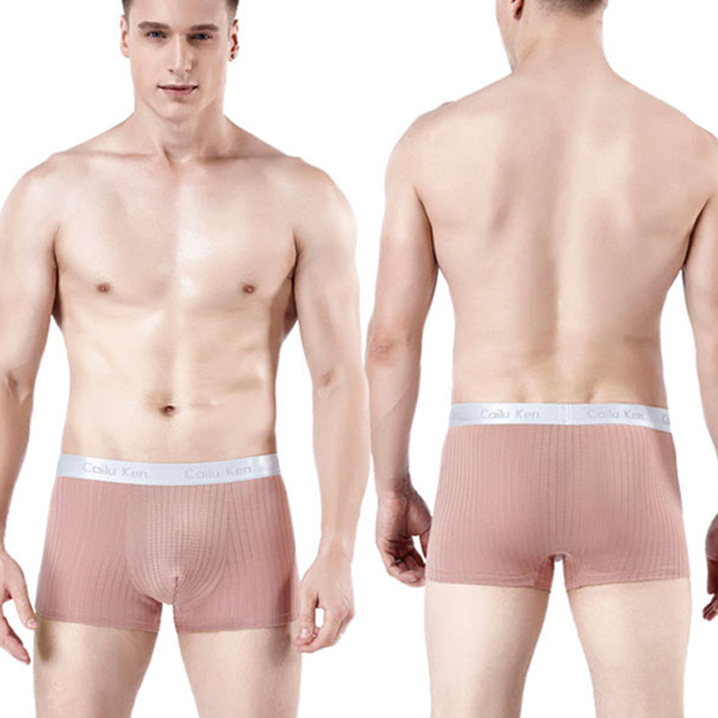 Men's Casual Modal Solid Trunks
