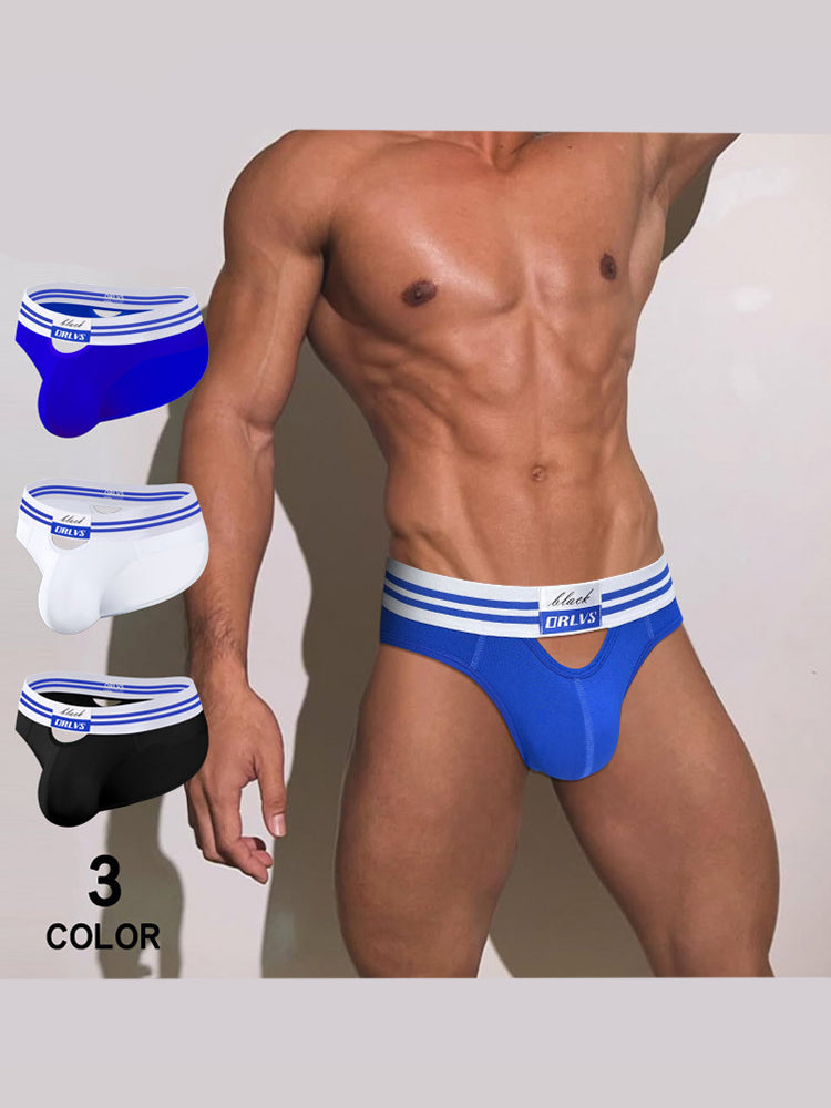 2 Pack Men's Low-Rise Breathable Modal briefs