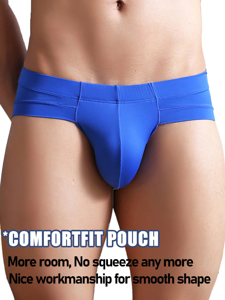 3 Pack Summer Men's Brief With Support Pouch