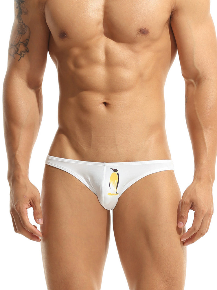 Men's Cartoon Low-Rise Briefs