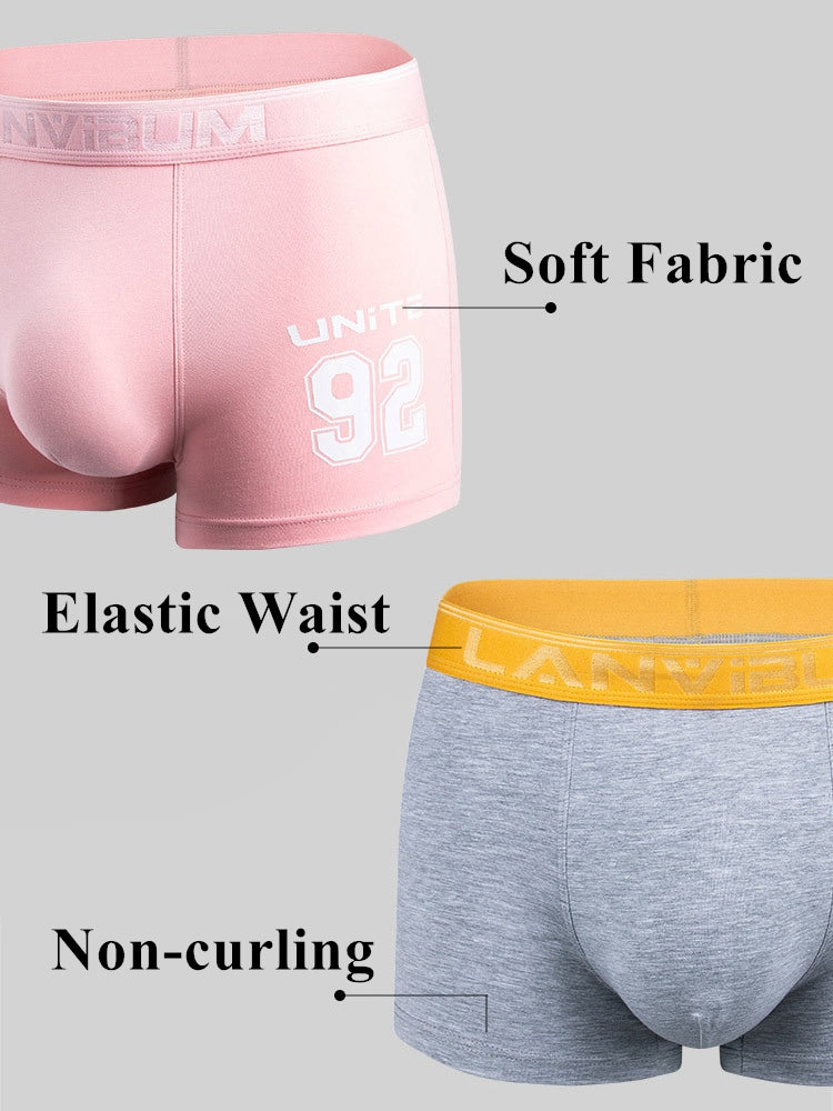 Men's Elastic Waist Pouch Trunks