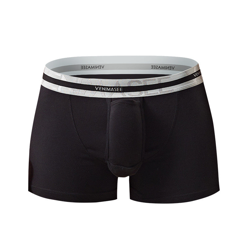 Cotton Ball Pouch Separate Men's Boxer Briefs