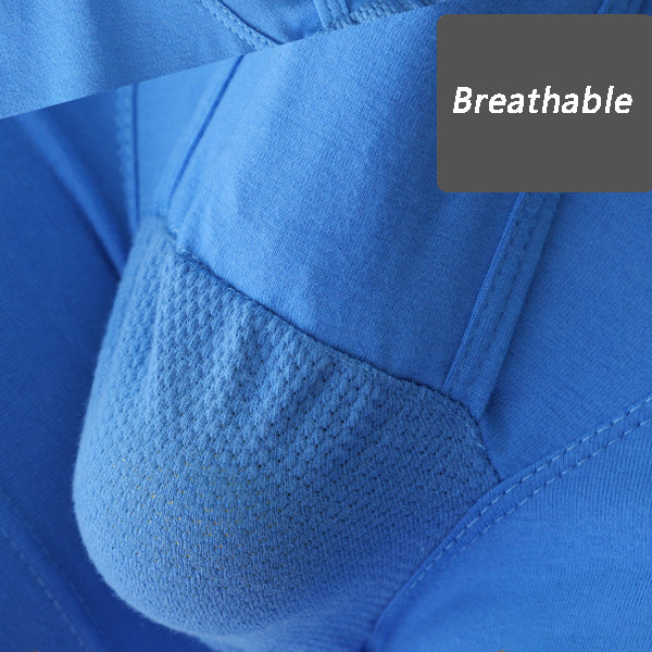 Cotton Ball Pouch Separate Men's Boxer Briefs