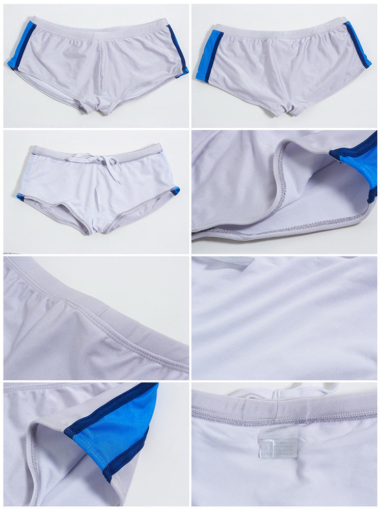 Men Breathable Sexy Low Rise Bikini Swim Briefs