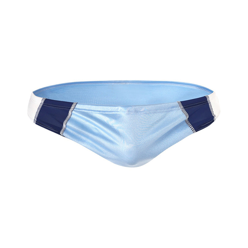 Men Spell Color Sexy Bikini Swim Briefs