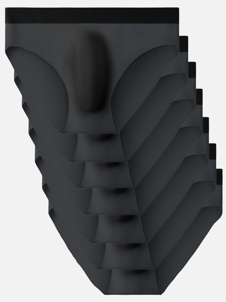 7 Pack Ball Support Seamless Men's Briefs