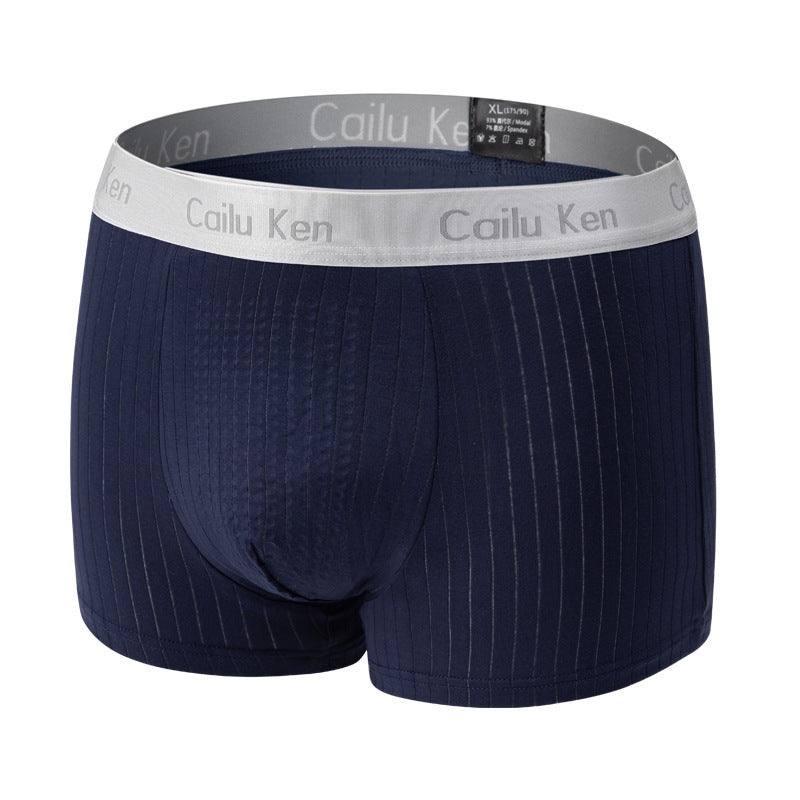 Men's Casual Modal Solid Trunks