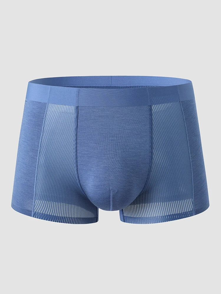 Men's U Convex Pouch Seamless Modal Trunks