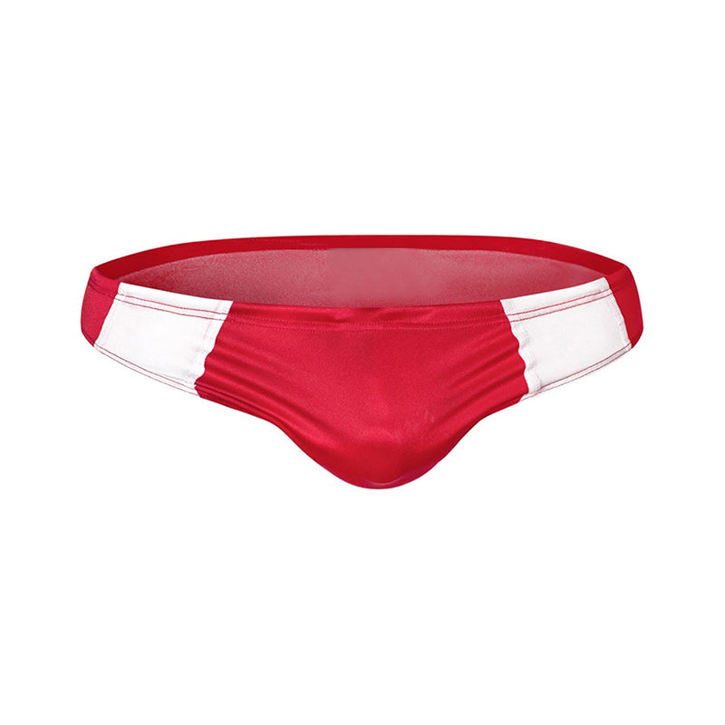Men Spell Color Sexy Bikini Swim Briefs